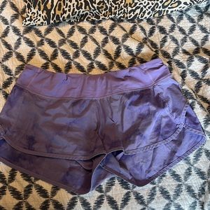 Lulu lemon size 10 speed shorts